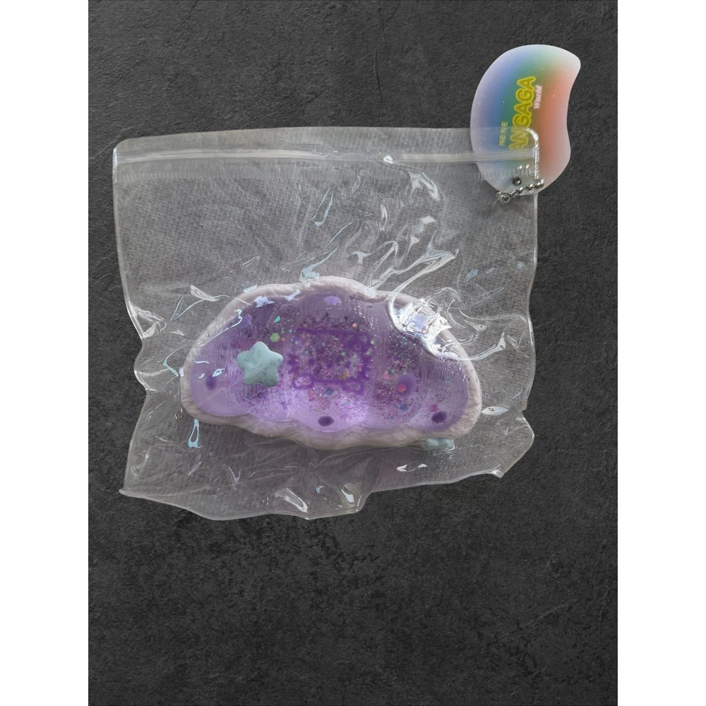 Hello Kitty Purple Cloud Taba Squishy Coconut Jelly Creamy Nie Nie Angaga World